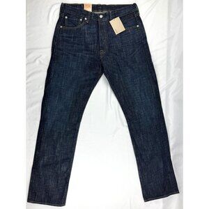 NWT MEN'S LEVIS JEANS 501 Original Size 32x32 Straight Leg Button Fly Stretch